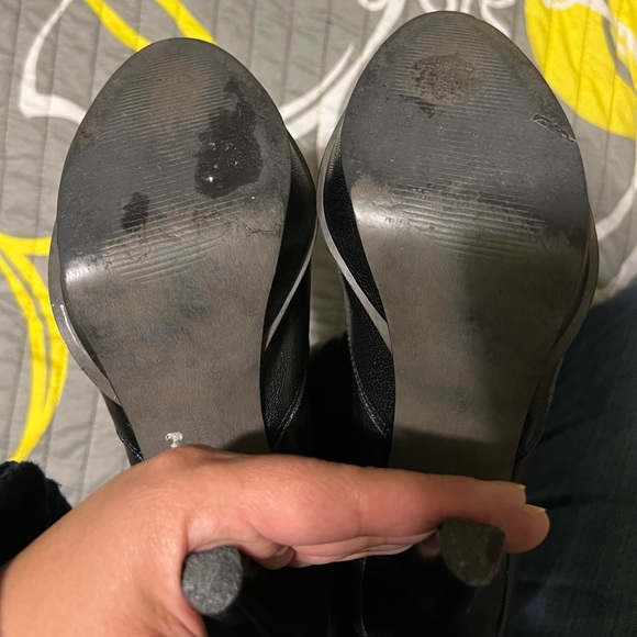 Calvin Klein Jeans Veronica Leather Pull On Mid-Calf Boots - Picture 12 of 16